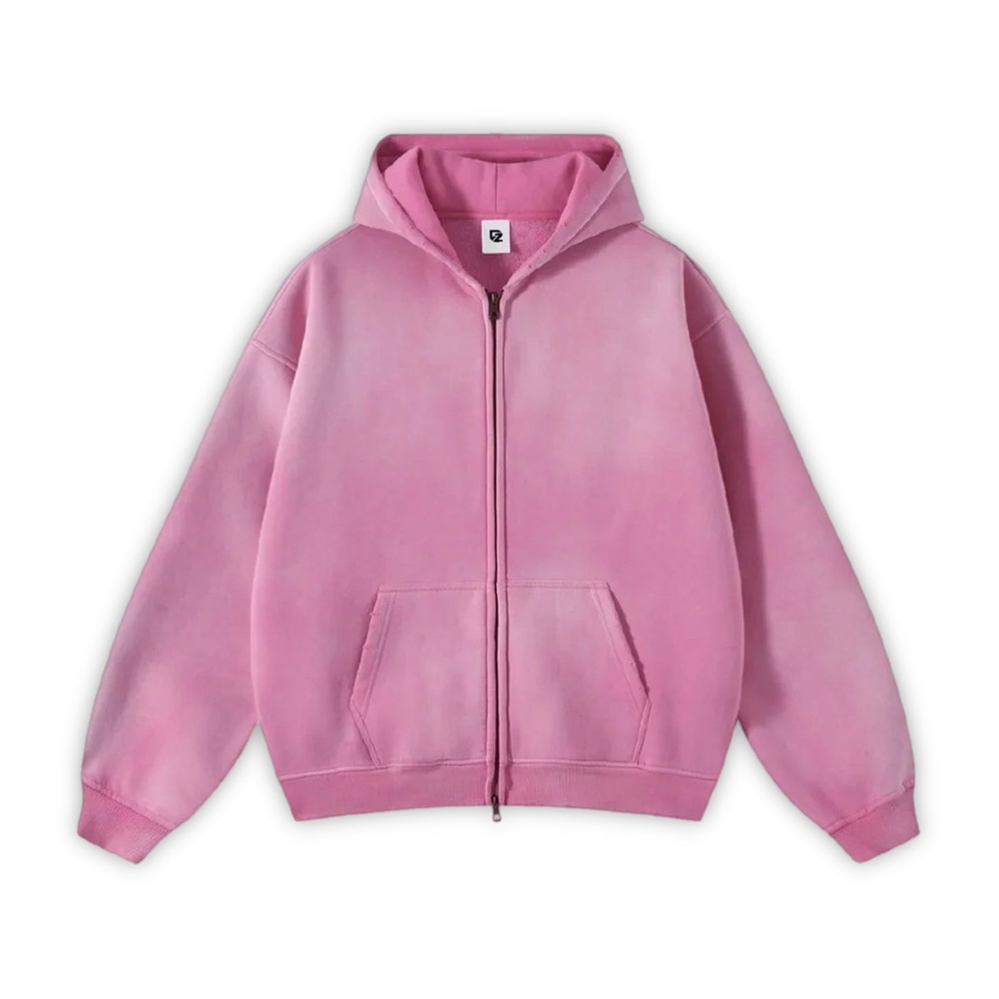 GRADIENT CARDIGAN ZIP UP