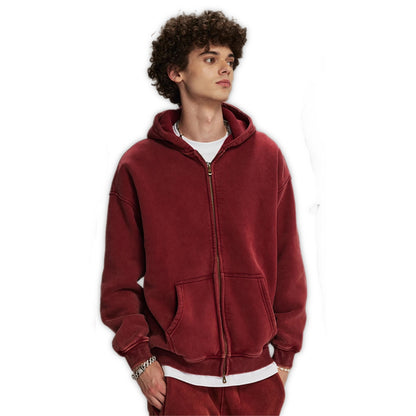 GRADIENT CARDIGAN ZIP UP